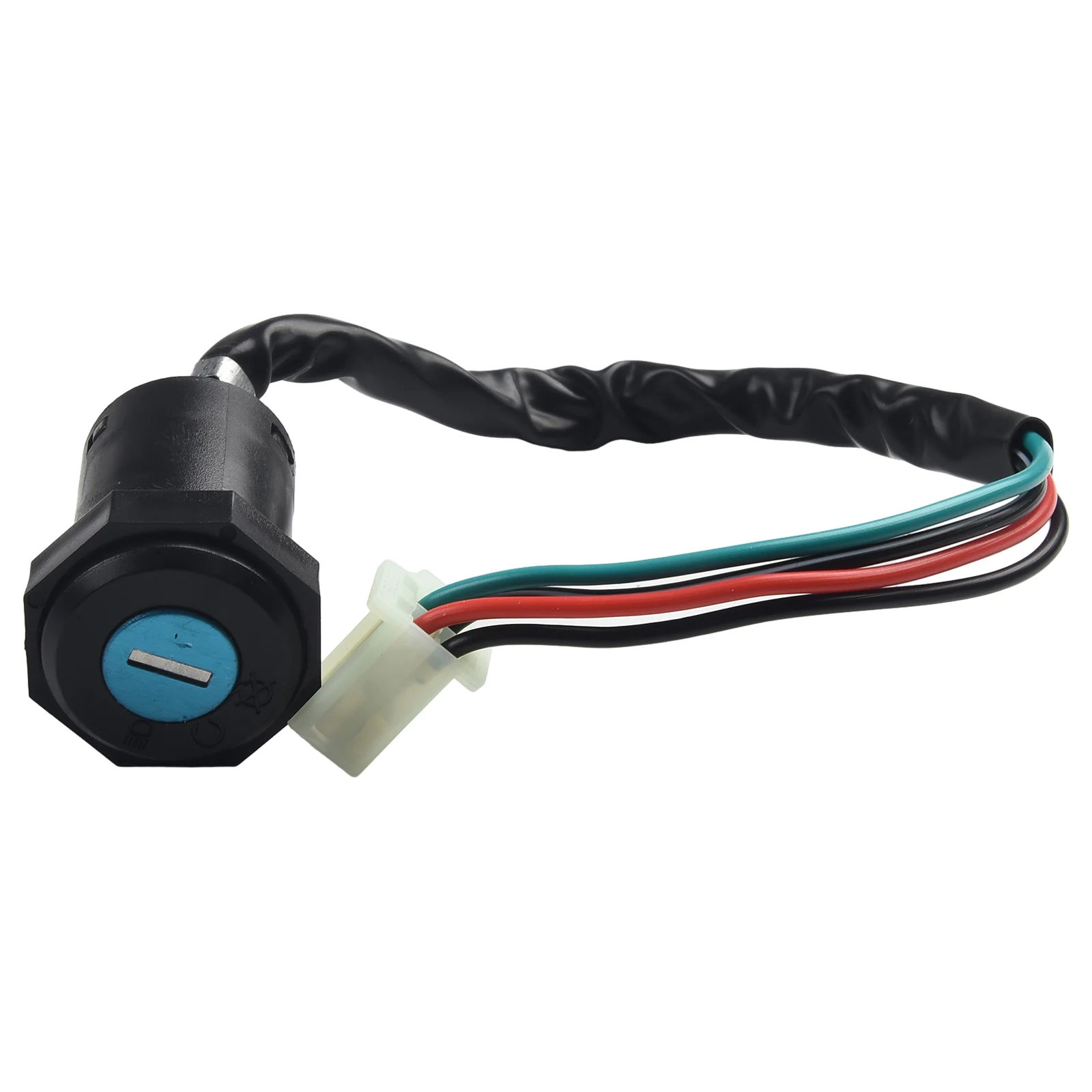 4Pin ATV Ignition Key Switch Universal 2 Wires Ignition Keys Start Switch Lock Key For 50/70/90/110/125/250cc ATV Dirt Bike image 5