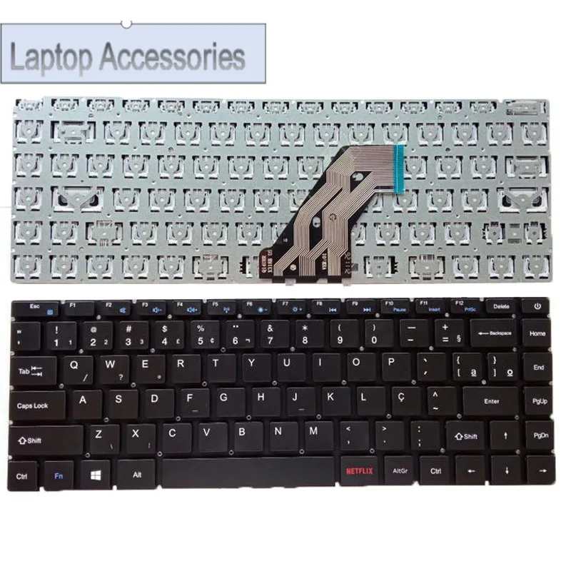 F Laptop Keyboard For Multilaser Ultra ETPC083 UB420 UB421 UB422 UB430 UB431 UB432 UB433 UB436 UB530 UB531 UB532 Brazilian BR Ne