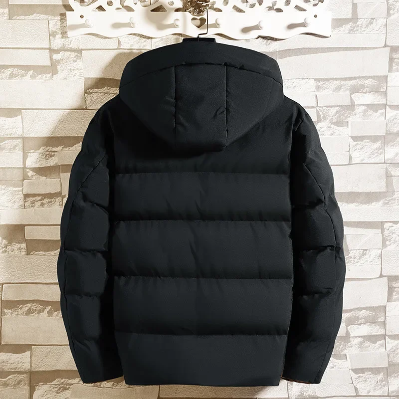 Vêtements pour hommes hiver hommes veste automne chaud mode épaissi coton rembourré vestes à capuche décontracté mâle Parkas manteau hommes vêtements d'extérieur