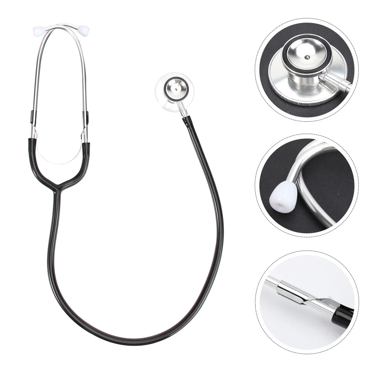 Stethoscope Stethoscope Equipment Device Toy Learning Supply Aluminum Alloy for Student Child