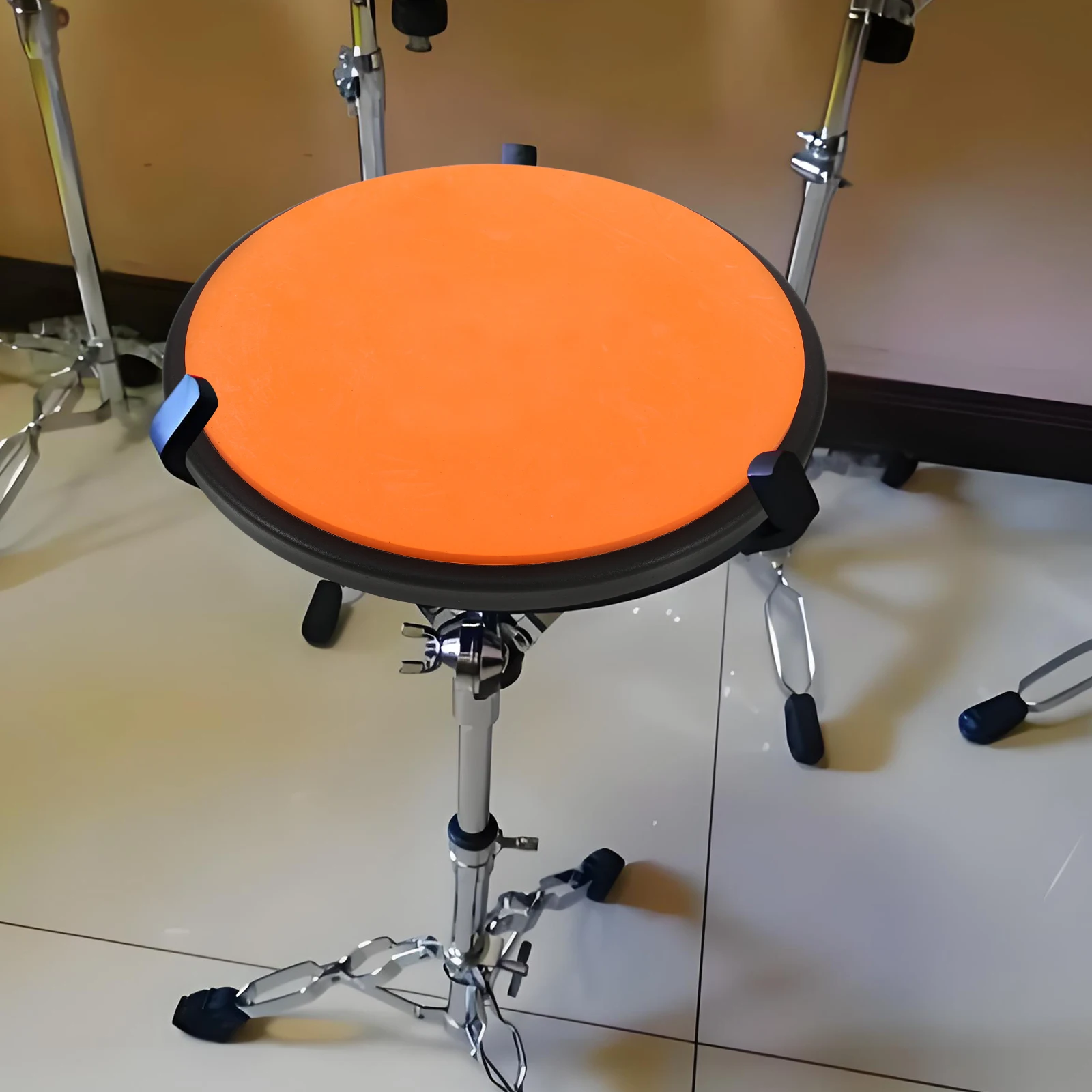 

Drum Pad Accessories Portable Quiet Pads for Drummers Kit Snare Bass