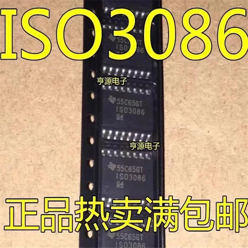 

1-10 шт. ISO3086DW ISO3086DWR SO16 ISO3086 5 В чип приемопередатчика RS-485