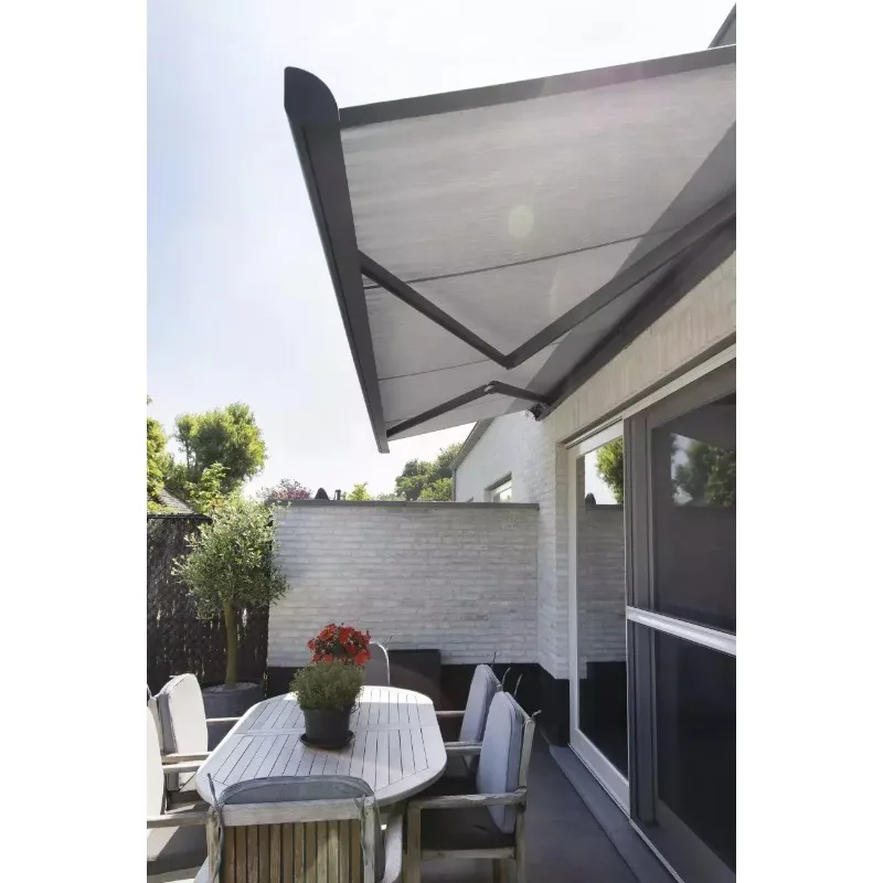 Full Cassette Awning Sunshade Sun Protection Full Box Retractable Outdoor Roof Canopy Electric Awnings for Villa Restaurant