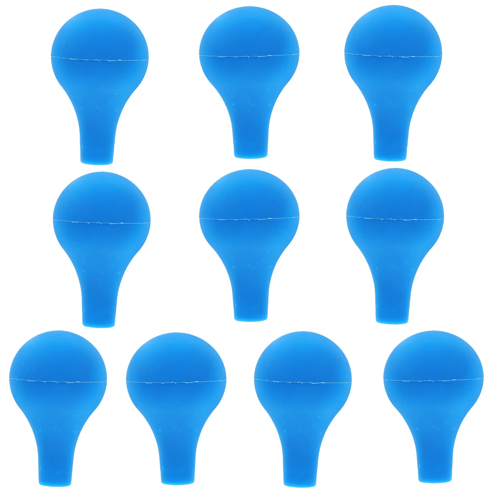 10 قطعة من مصابيح استبدال قطارة السيليكون لغطاء ماصة الأنبوب المتدرج، أغطية لمبة متينة مقاومة للحرارة
