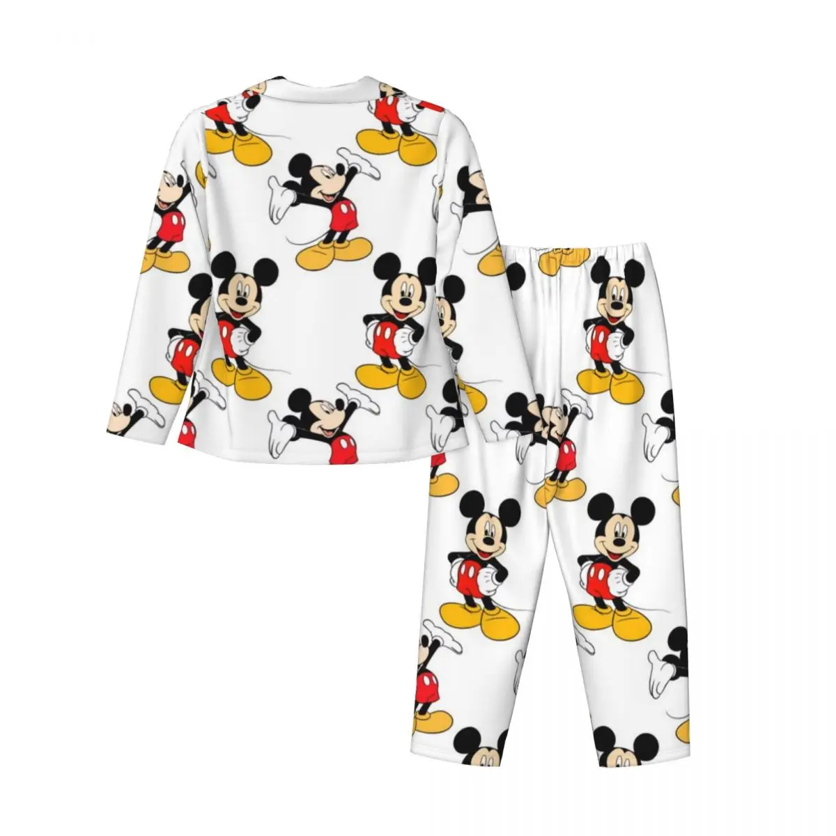 Disney Mickey Mouse Women Pajamas 2 Pieces Set Loungewear pyjama pour femme