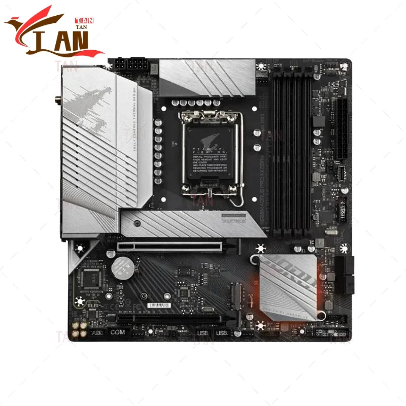 

Для B660M AORUS PRO AX DDR4 Материнская плата 128 ГБ HDMI DP LGA 1700 DDR4 Micro ATX B660 Материнская плата 100% протестирована Полностью WorkMA TAN