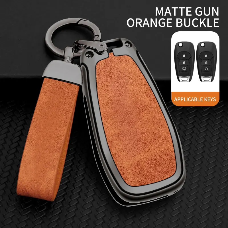 Funda Protectora para Llave de Coche de 3 Botones, Carcasa para Llave de Chevrolet Cruze, Cross, Cobalt, Captiva, Spark, Sonic, Aveo, Tracker, Onix, RS, Malibu