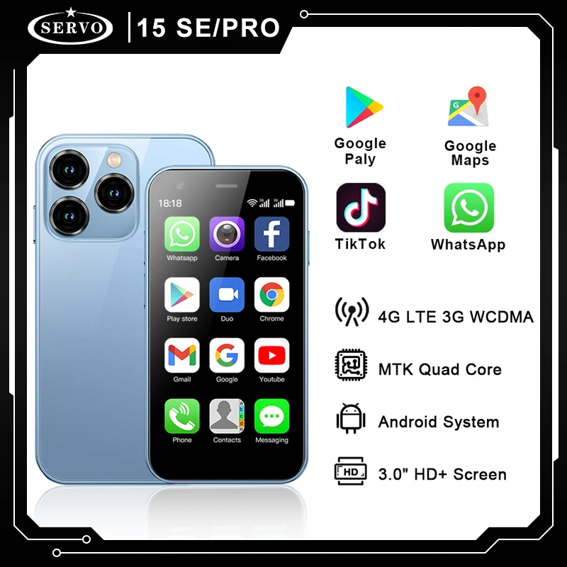 Android 3.0 na małym telefonie: Czy SERVO 15SE/PRO to prawdziwa wartość za pieniądze?
