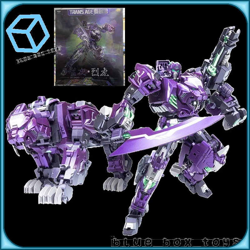 Em estoque cangtoys trans idade 5th aniversário CT-CHIYOU 01x transformando liga figura de ação modelo coleção brinquedos presente aniversário