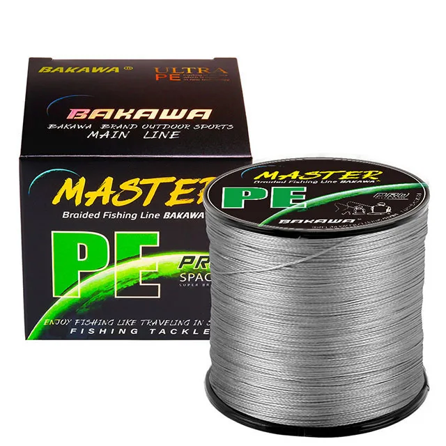 BAKAWA X8 Braided Fishing Lines 22-90LB Japan Multifilamento Carp Wire Pesca Saltwater Accessories 300M 500M 1000M Fishing tools