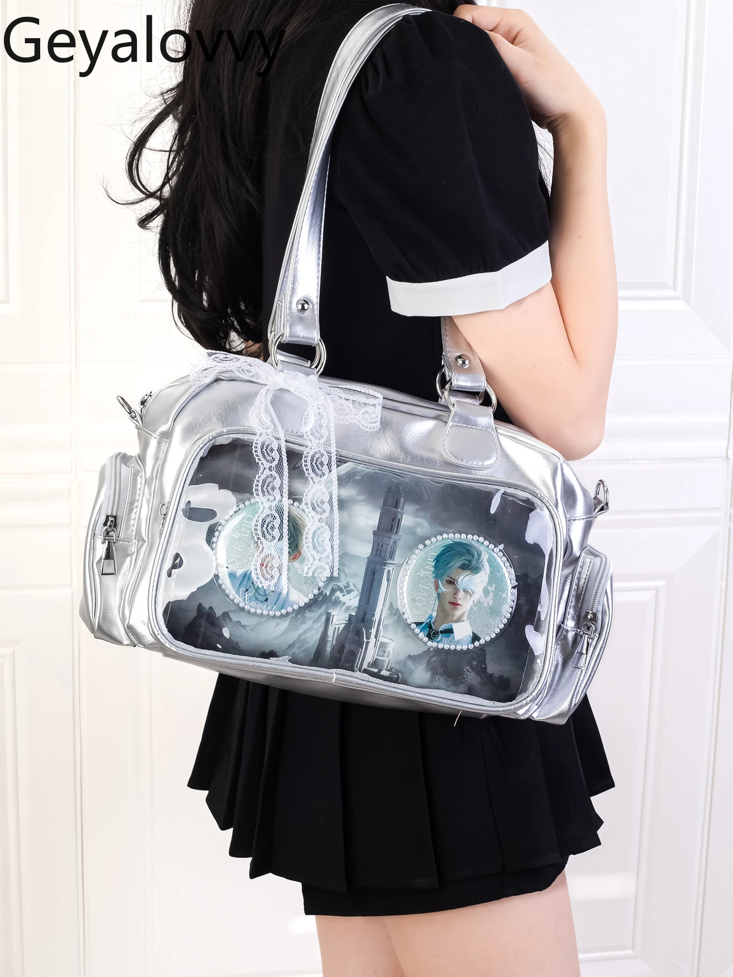 

Japanese Style Lady Uniform Bag Versatile Commuting Large Capacity Single Shoulder Bags Fashion Casual Handbags for Women