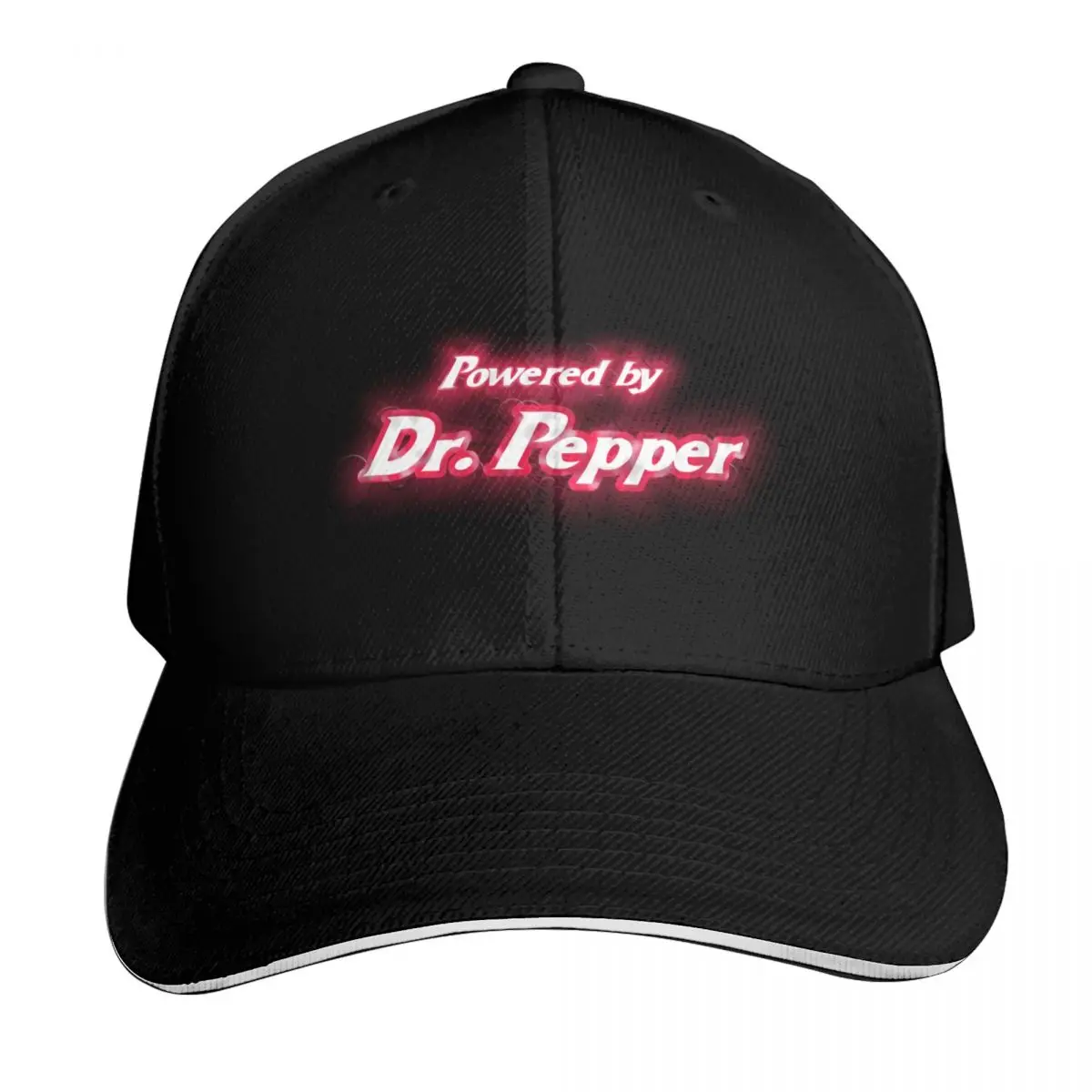 Gorra de béisbol Powered by Dr. Pepper 2, gorra de diseñador, gorra de marca para hombre, gorra estilo papá, gorra estilo western, gorras para hombre y mujer