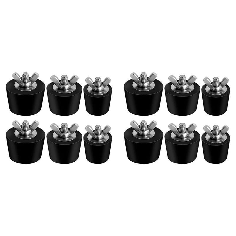 12 Pack 3 Size Pool Winterizing Plug For Swimming Pool Holes,Expansion Plugs For Above Ground Pool Skimmer