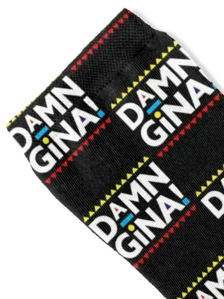 Damn Gina Socks kawaii bright garter japanese fashion winter Socks Female Men's