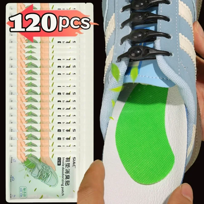 Deodorizing Shoe Stickers Women Men Lasting Freshness Shoes Odor Remover Soft Comfortable Antibacterial Foot Care Tool Accessory