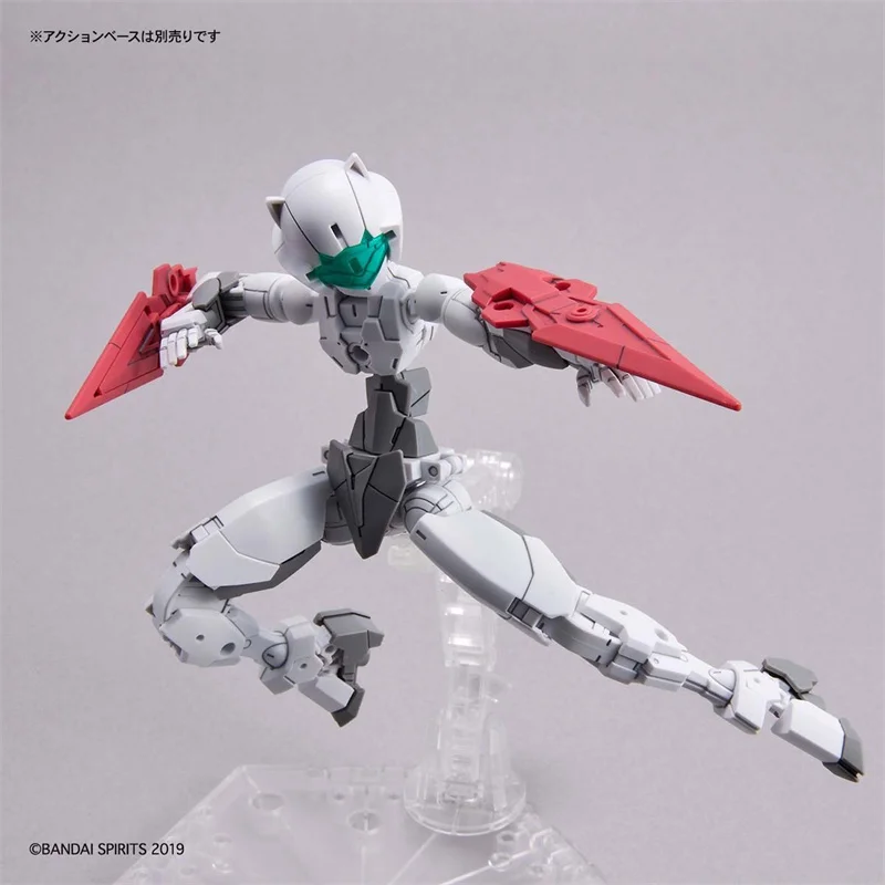 Bandai Original 30MM EXM-E7f SPINATIA (Assasin Type) Assembly Model Toys Collectible Model Ornaments Gifts For Children view 5