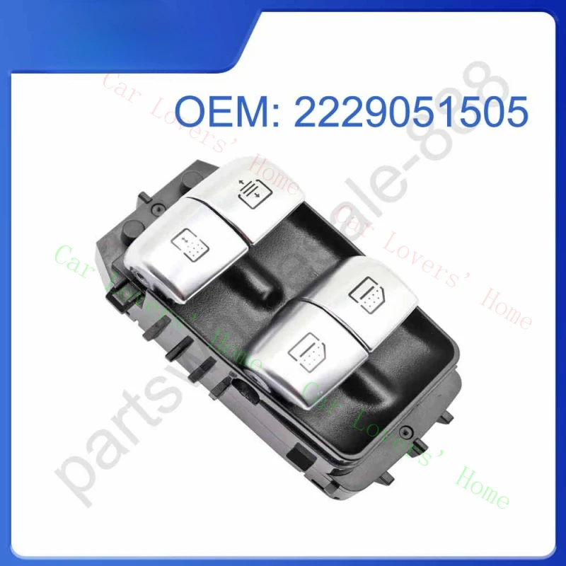 

A+ 2229051505 Rear Right/ Left Power Window Switch For Mercedes S Class W222 S550