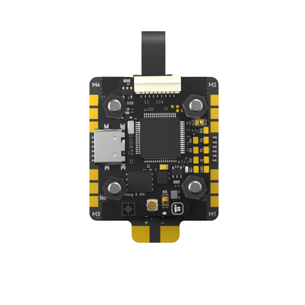 iFlight Borg 5S RX Stack with Borg 5S RX FC Flight Controller / Borg 60RS ESC for FPV Racing Parts