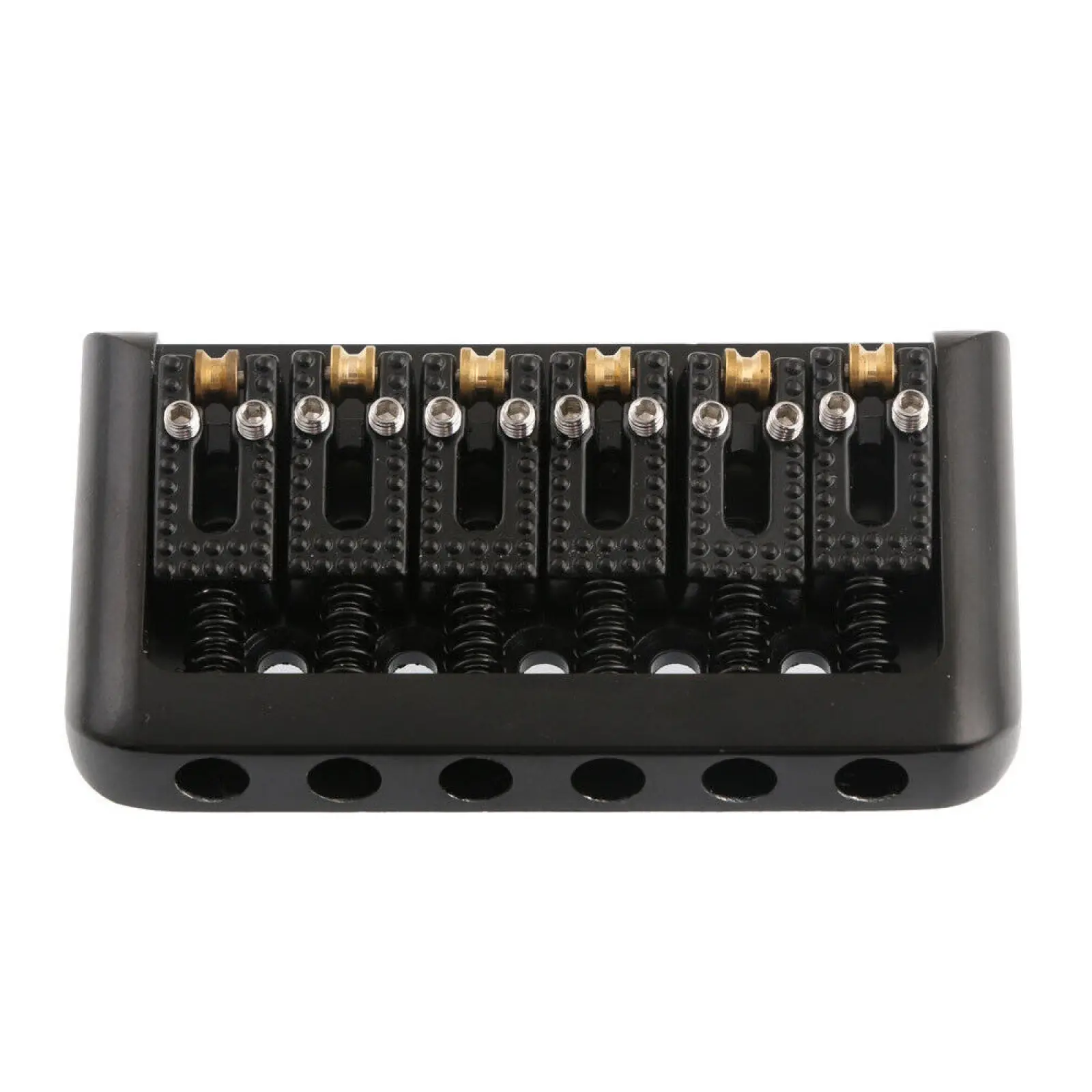 1 مجموعة تشين جسر الغيتار هاردتيل جسر السرج 6-سلسلة الكرة كرة قابلة للطي سلسلة رمز سحب لوحة للجيتار الكهربائي