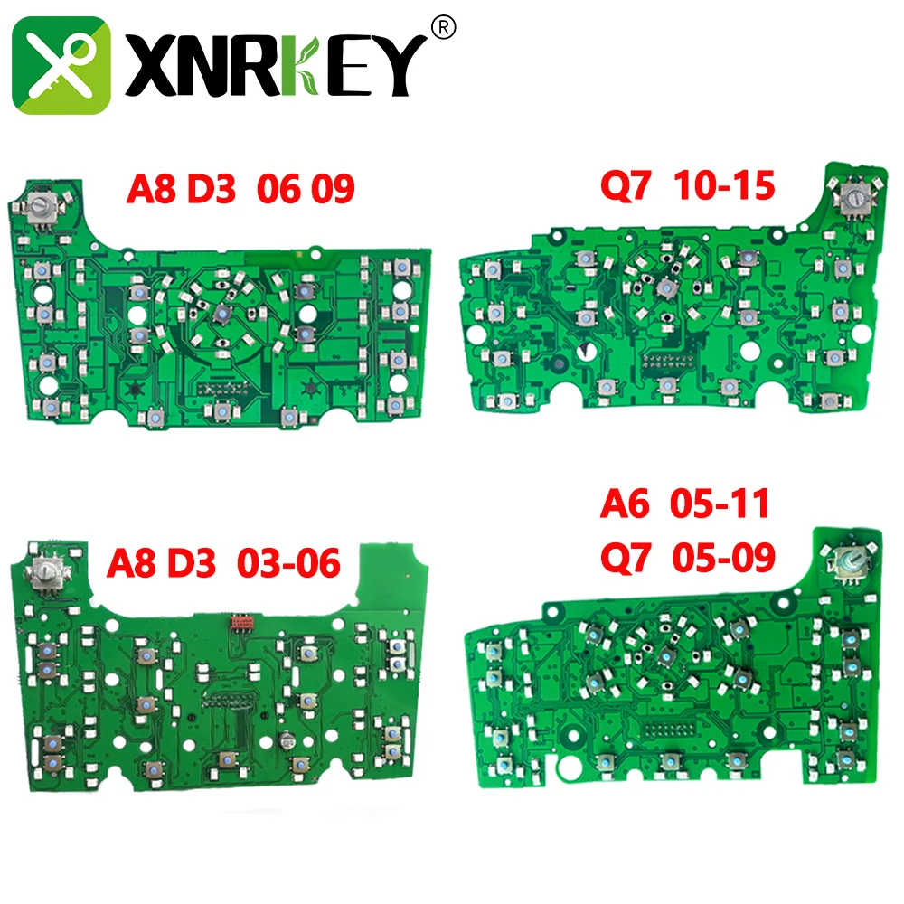 

XRNKEY Multimedia Interface Control Panel Circuit Board LHD For Audi A6 Quattro C6 S6 C7 A4 A5 Q5 Q7 A8 S8 D3