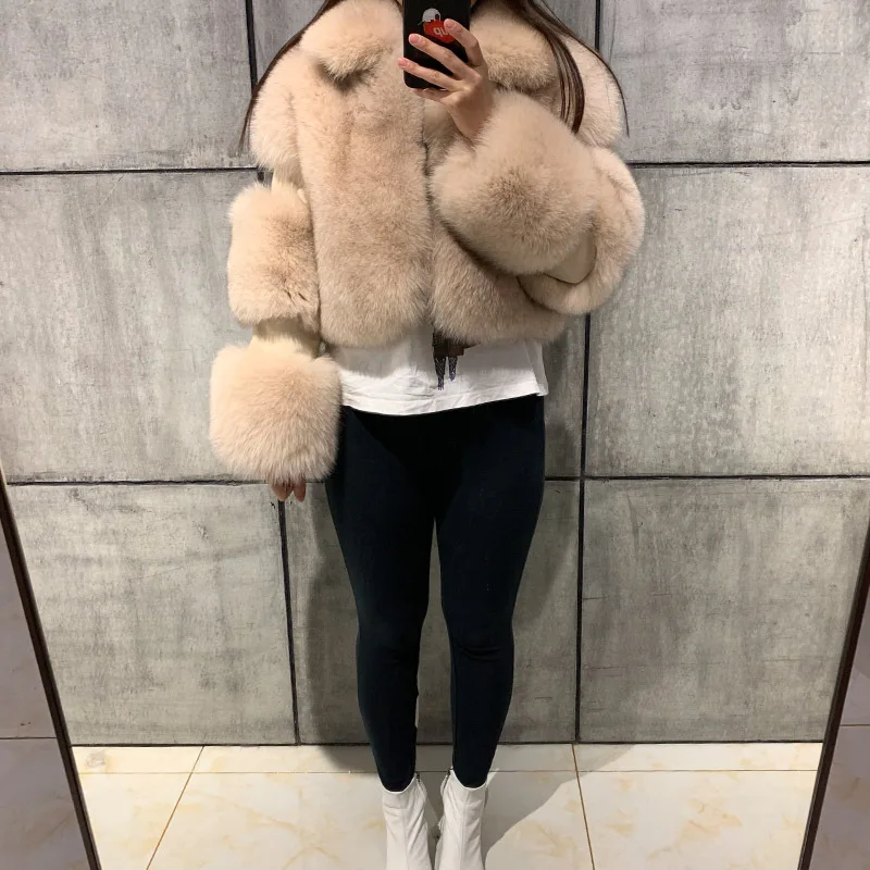 Winter Furry Cropped Faux Fur Coats Jackets Women Man Fluffy Top Coat Zipper Straight Short Fur Jacket Fashion Street Outwear