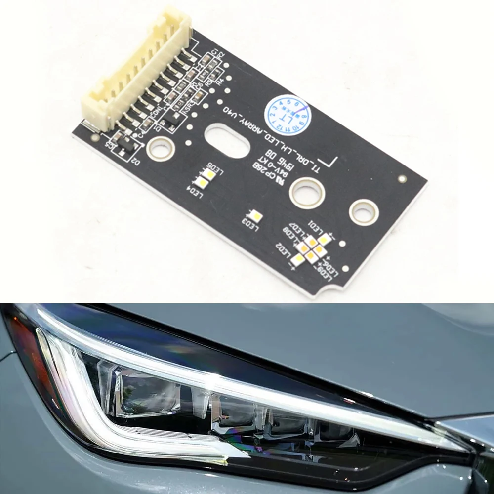 

Car Front Left Right White LED Daytime Running Lamp DRL Light Source Board Module For Infiniti QX50 2018-2024