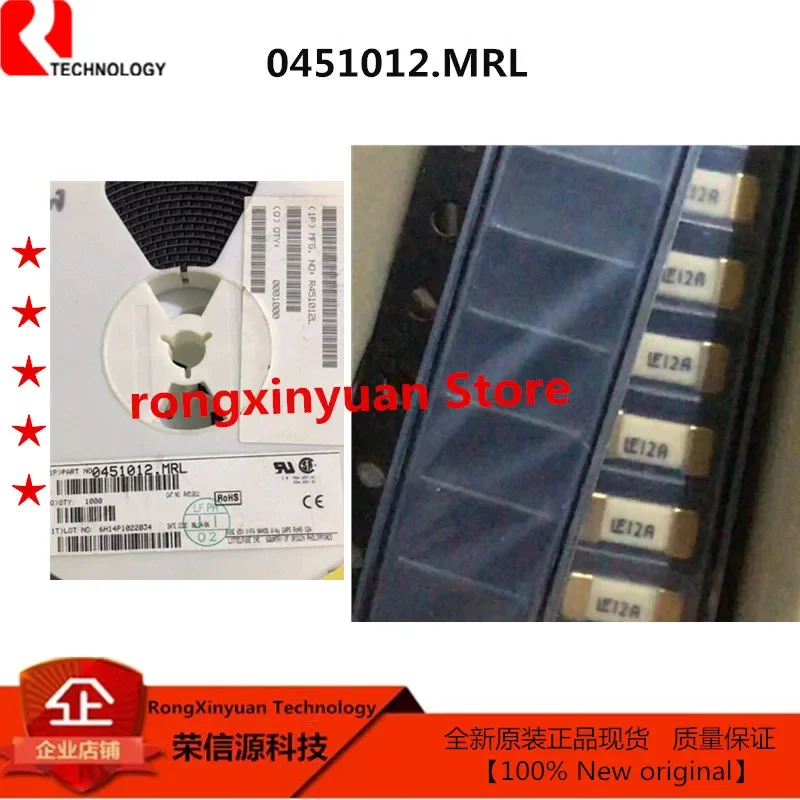 0451012.MRL 0451012.MR 0451012 Surface Mount Fuses NANO2®  Very Fast-Acting   0466001.NR 0466001 0466001.NRHF 100% Neworiginal