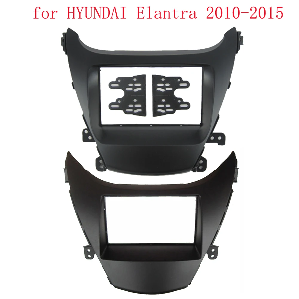 7 Inch 2 Din Car Video Fascia for HYUNDAI Elantra Avante I-35 2010-2015 Panel Player Audio Dashboard Frame Dashboard Mount Kit