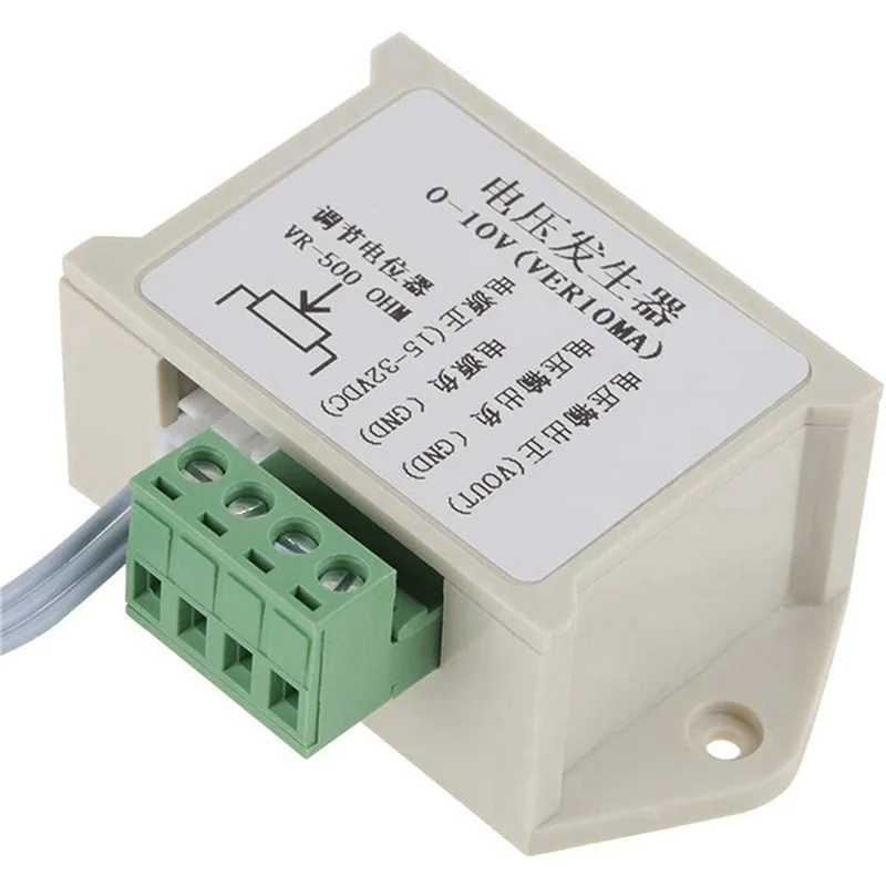 

6X DC Voltage Generator Module 0-10V 10MA Adjustable Analog Voltage Signal Generator For PLC MCU Industrial Controller