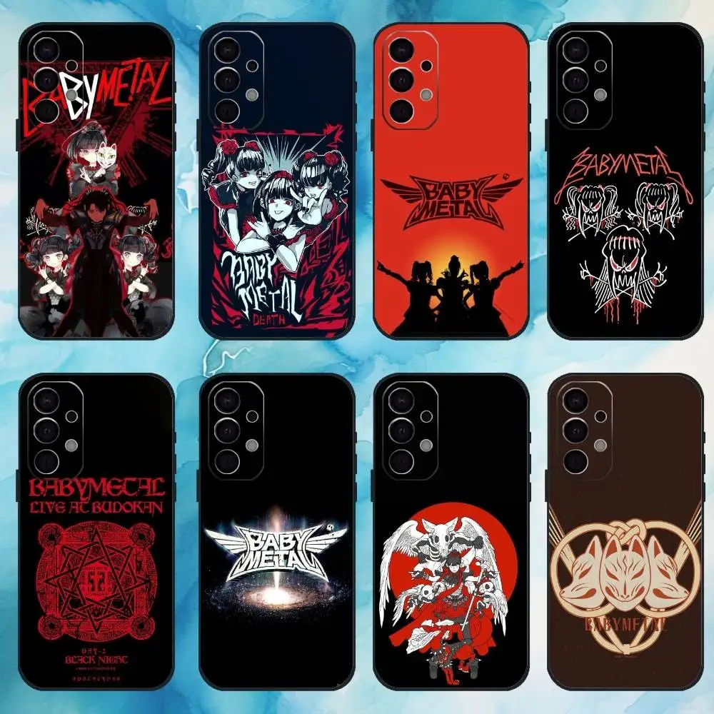 

B-Babymetal Japanese Idol Phone Case For Samsung Galaxy A73,A72,A71,A70,A53,A52,A51,Others Soft Black Cover