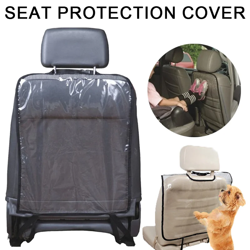 غطاء حماية خلفي لمقعد السيارة للأطفال، حصيرة ركلة الطين، حماية نظيفة للأطفال، أغطية مقاعد السيارات للطفل