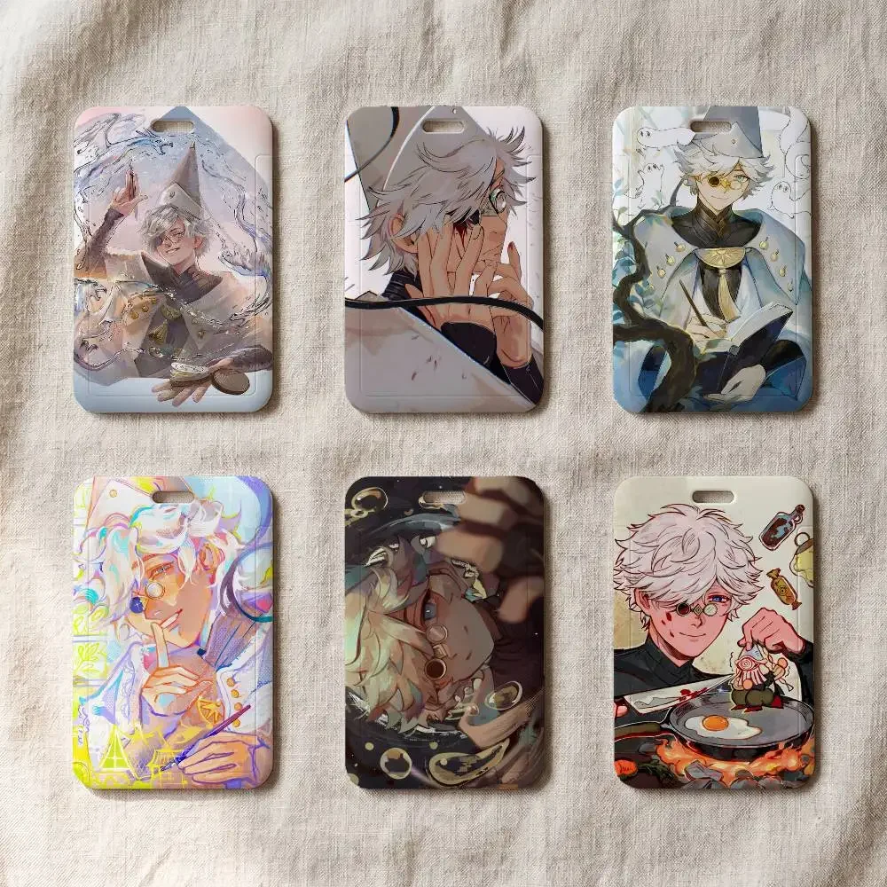 Anime Qifrey  Fashion ID Card Holder Business Work Card Sleeve Protector