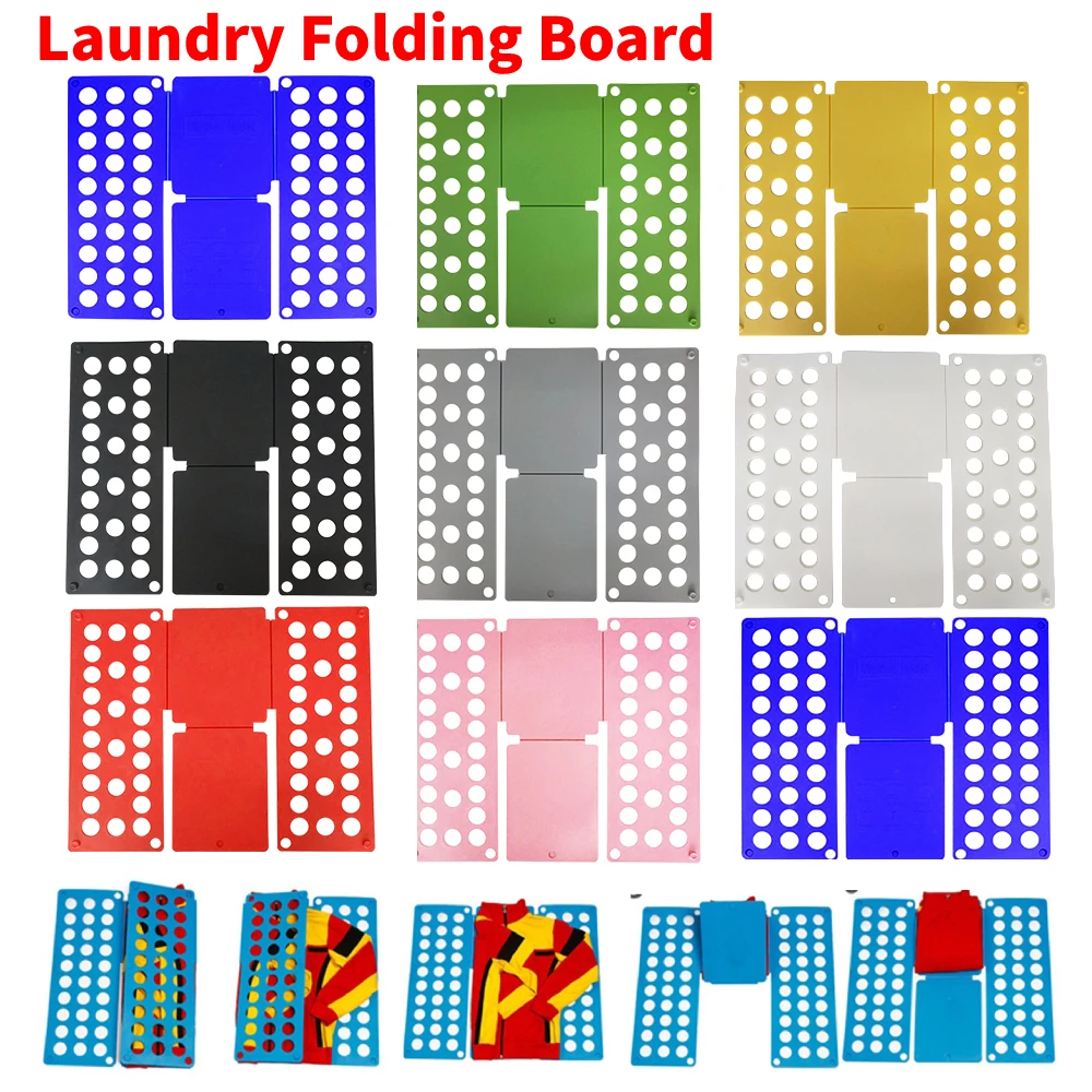 Clothes Folding Board Adults Child Clothing Folder T Shirt Jumper Organizer Fold Clothes Holder Rack Quick Laundry Folding Board