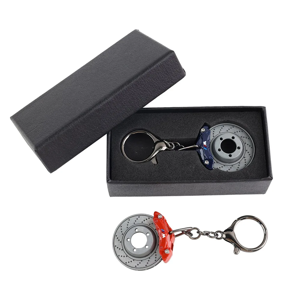 Personalized car accessories Car Gift Car brake pad shape key ring Personality key ring Wheel Brake Pads Automobile parts