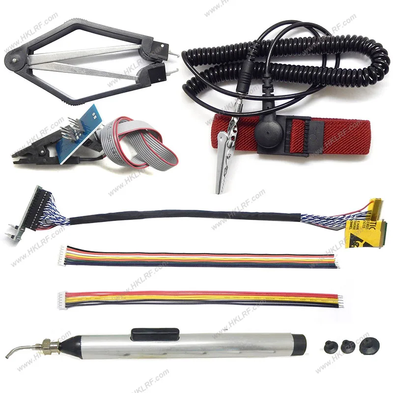 Baru Kedatangan T76 Programmer + 55 Adaptor Di Saham T76 Universal Programmer Mendukung NAND/EMMC/MCU/ISP