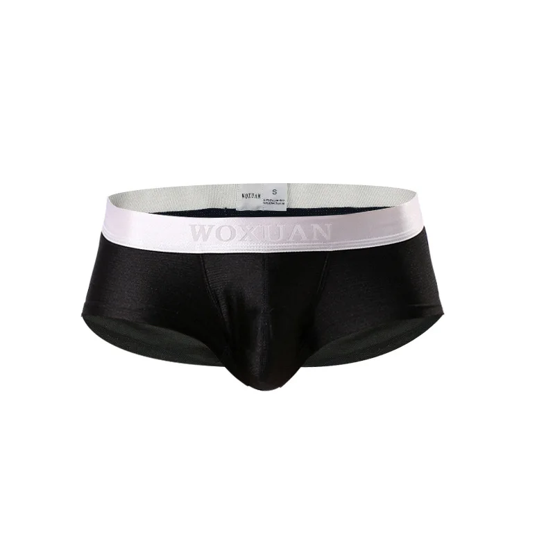 Underwear Men Shiny Glossy U Convex Pouch Boxers Ultrashort Stretch Boxers Calzoncillo Hombre High Quality Breathable Panties