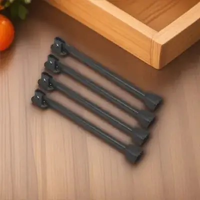 4Pcs Heavy Duty Folding Table Legs Iron Furniture Support Legs Replacement for Coffee Table Cabinet Desk Strong Load Bearing