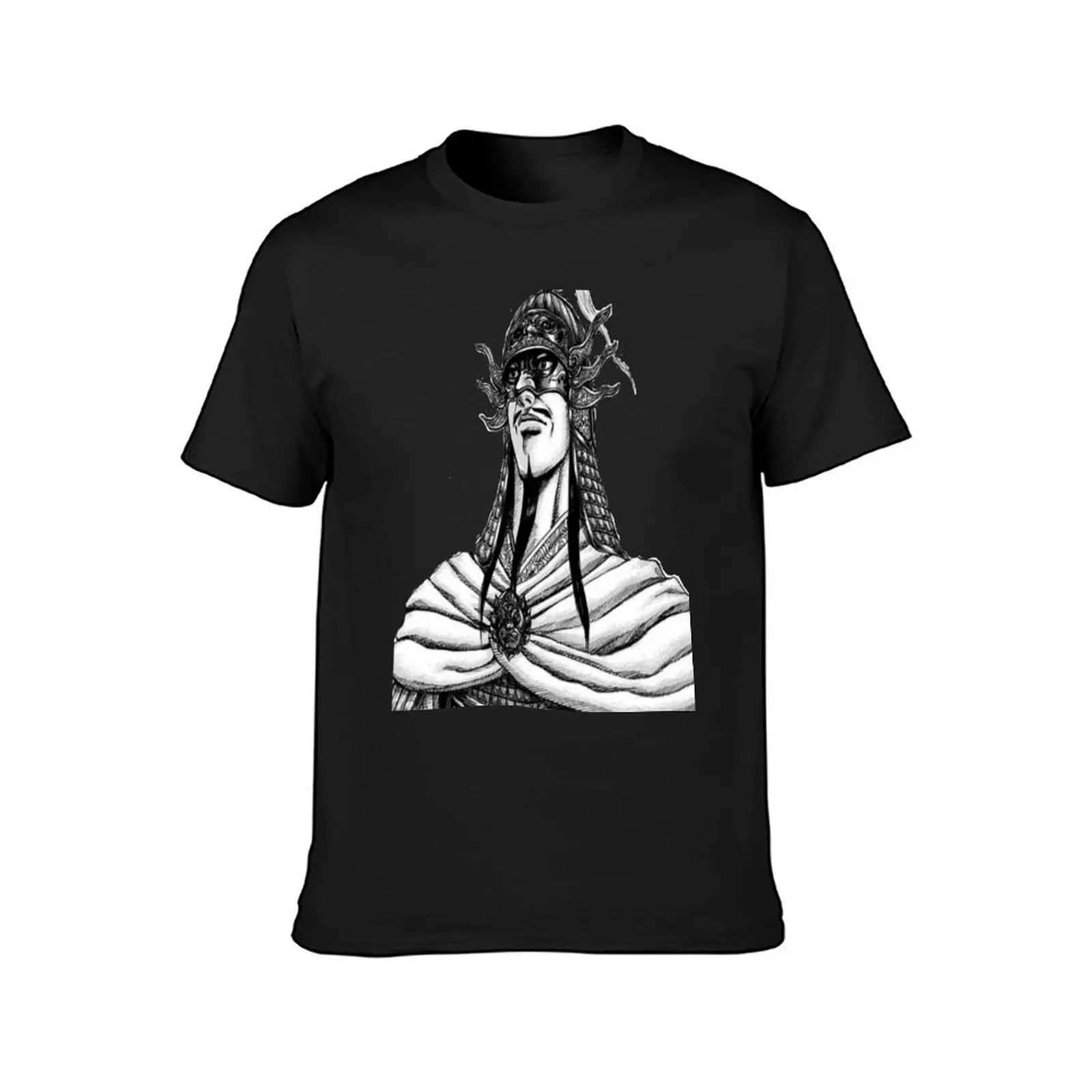 Ousen kindom manga T-Shirt blacks customs aesthetic clothes mens plain t shirts