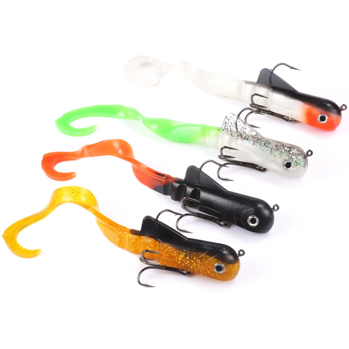 7PCS/lot Mizugiwa Shallow Pike lure 20cm 45g Fishing Soft Bait Musky Wobbler Jerkbait Spring Bulldawg