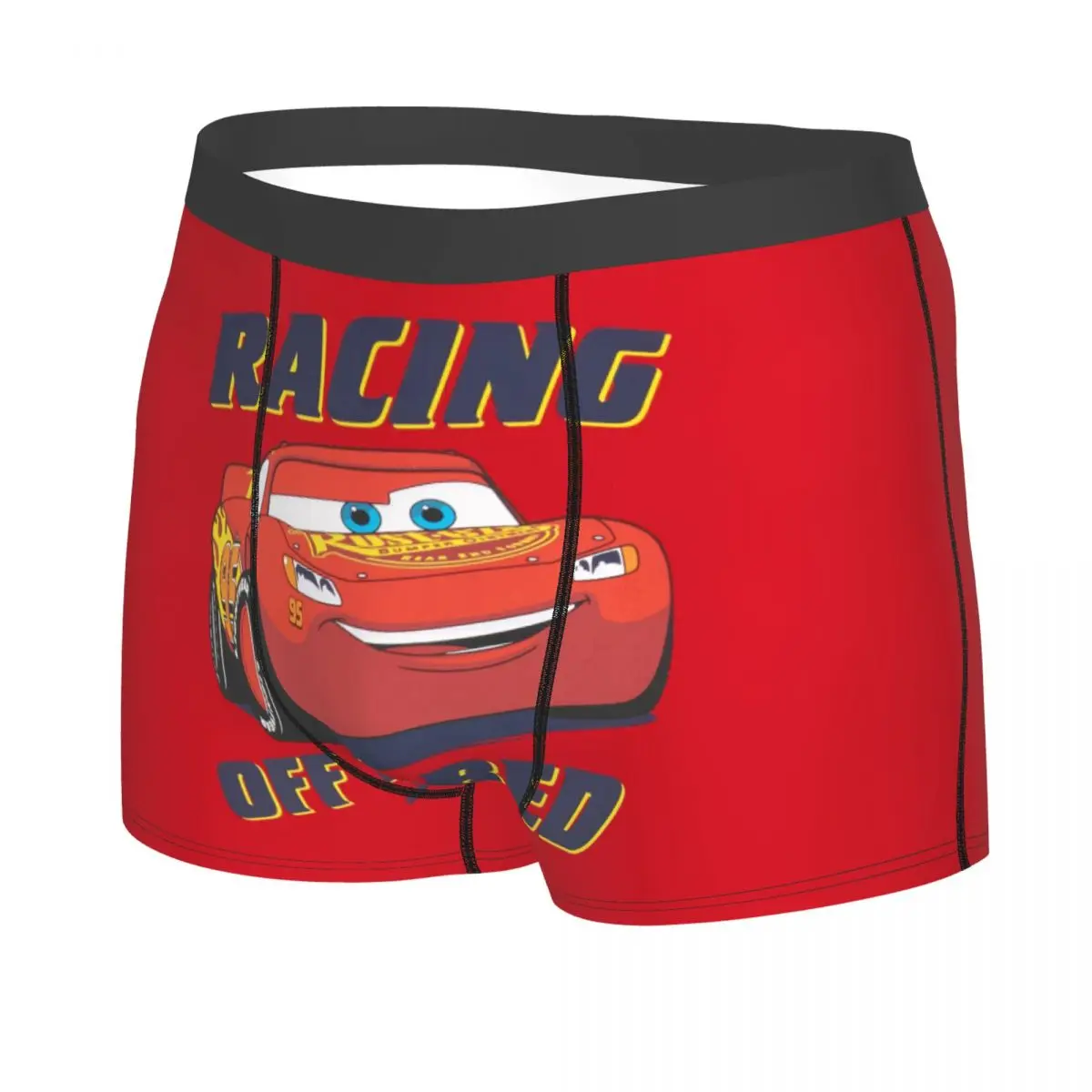 Kustom Lightning McQueen boxer celana pendek pria mobil celana dalam Fashion celana dalam