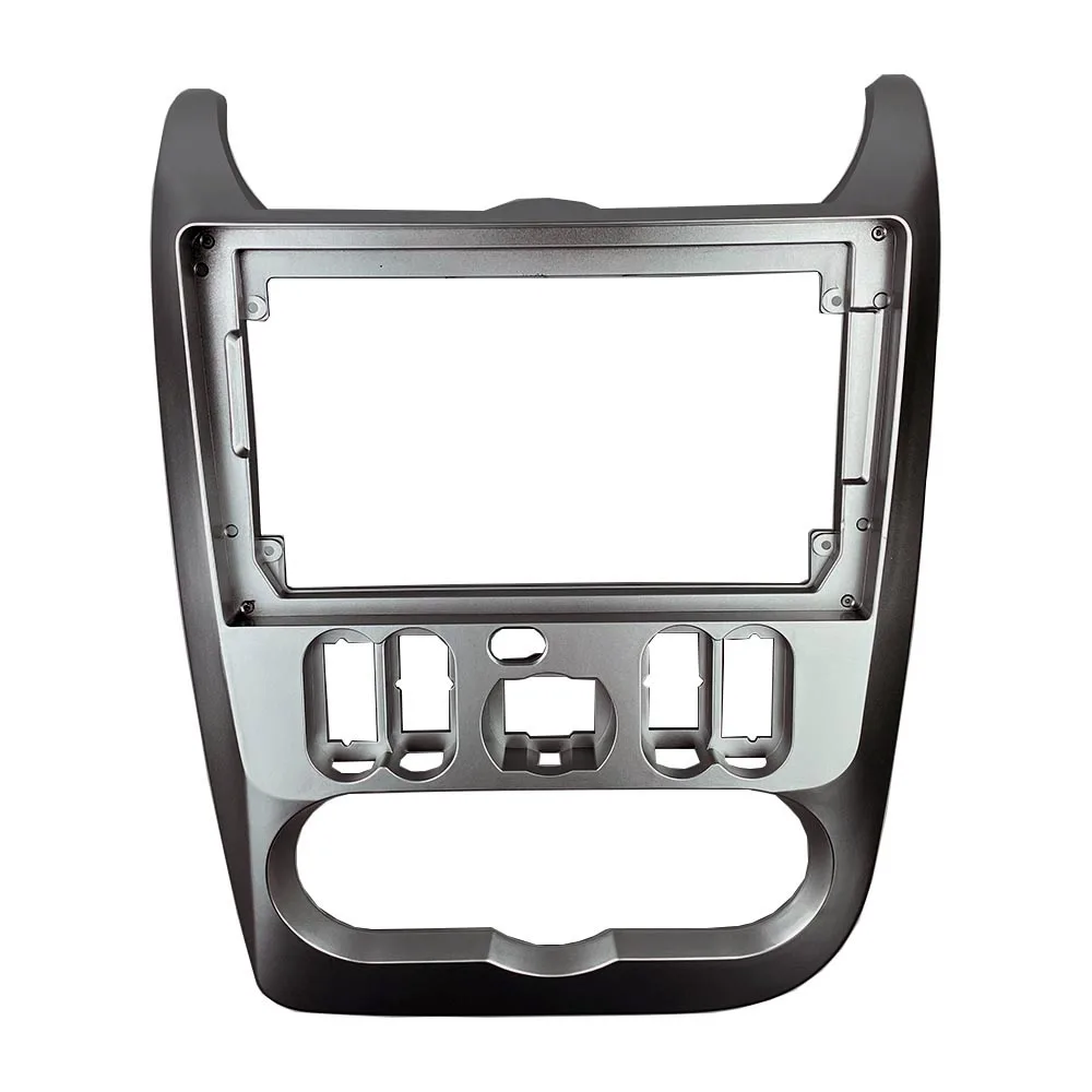 For Renault Dacia Logan Duster Sandero 2009 2 Din 9 Inch Android Radio Fascia Frame Car Stereo Dash Mount Kit Car Accessories view 2