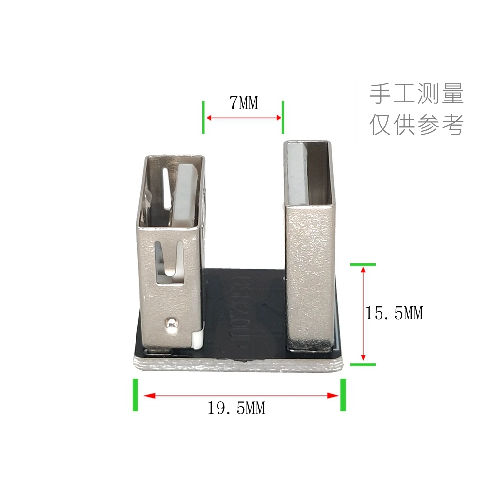 

U-shaped USB 2.0 male to female adapter, 360 degree USB extension cable adapter, 90 degree USB adapter, PCB board