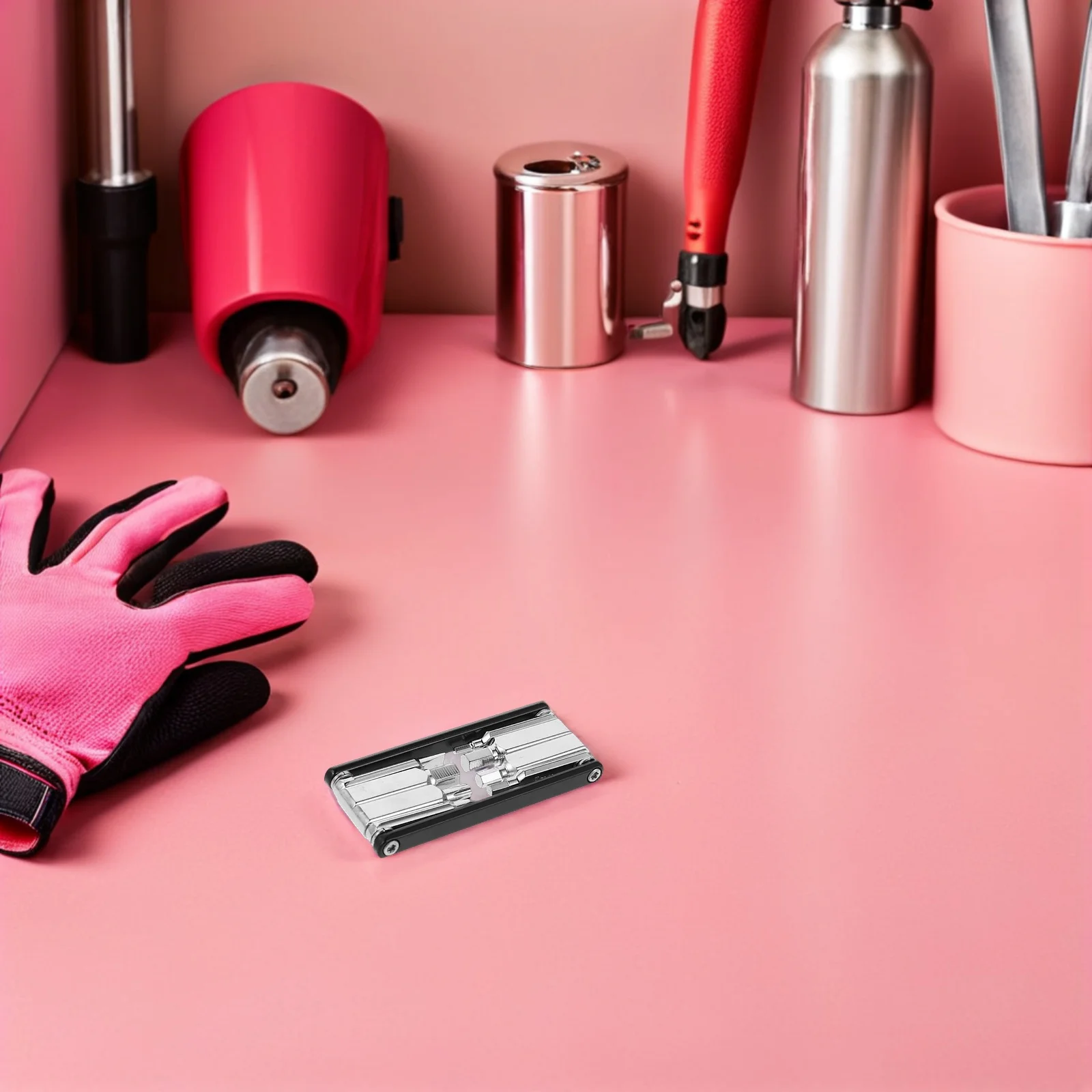 8-in-1 Bicycle Maintenance Tool Kit Compact Lightweight Bike Repair Wrench Set for Mountain Bike Adjustments Outdoor Cycling