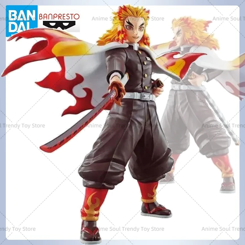 

Bandai Namco Banpresto, натуральная убийца демонов: Kimetsu No Yaiba Rengoku Kyojuro, оригинальная настольная сборная модель, игрушка в подарок AS