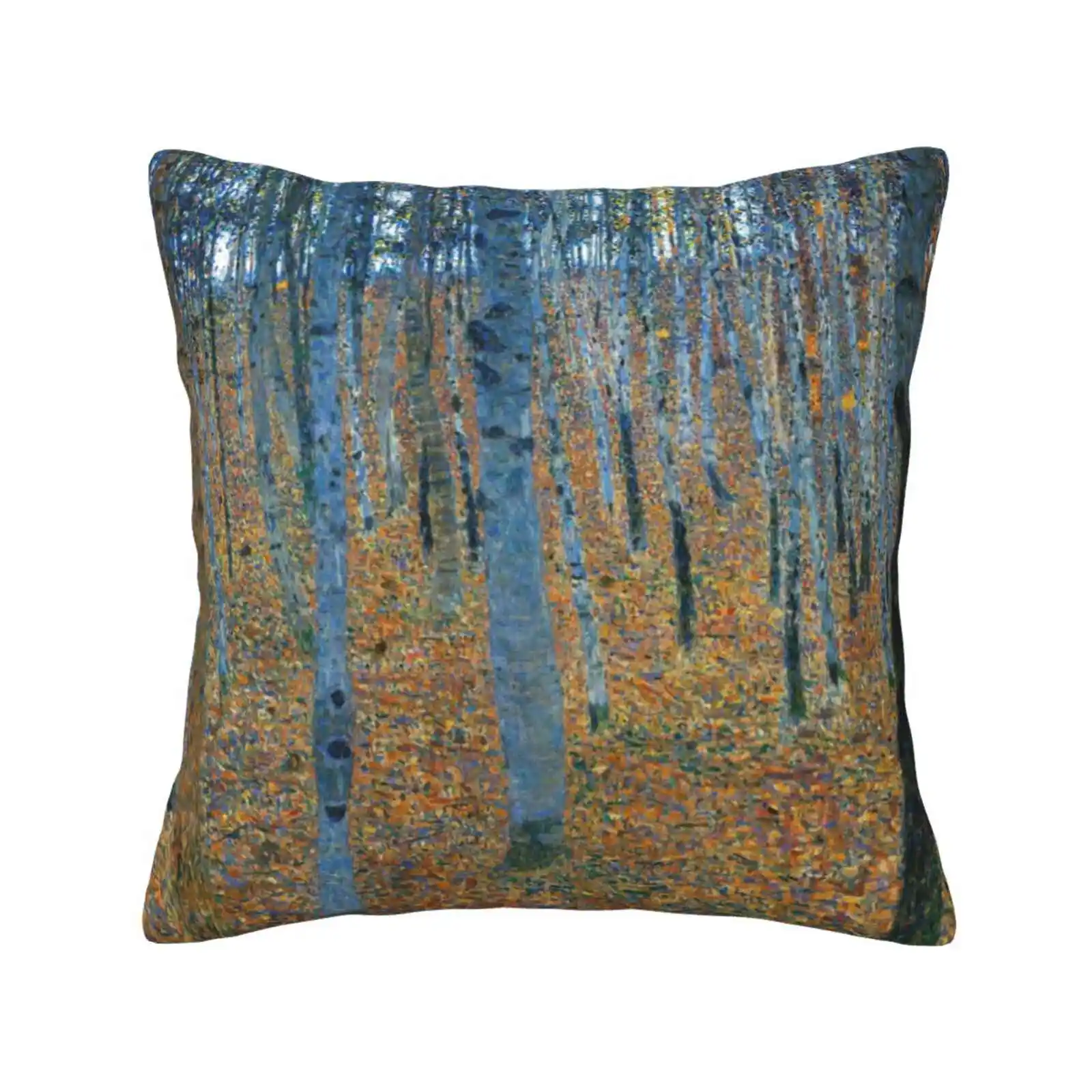 Gustav Klimt Beech Grove I 1902 Home Sofa Car Waist Throw Pillowcase Gustav Klimt Fine Art Trees Beech Grove Forest Fall Autumn