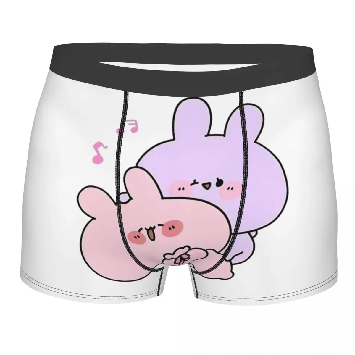 

Male Fashion Asamimichaan Anime Cartoons Asamimi Underwear Boxer Briefs Men Stretch Shorts Underpants