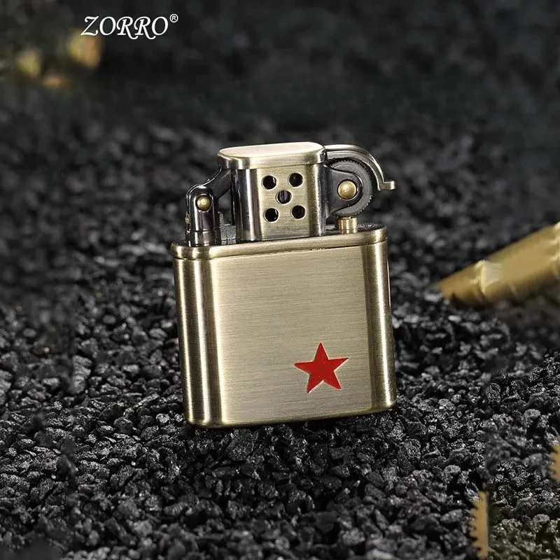 زورو الكيروسين أخف طحن عجلة خمر الرجعية المعادن قسطنطين الصوان النحاس النفط البنزين أخف العتيقة سلسلة أخف وزنا