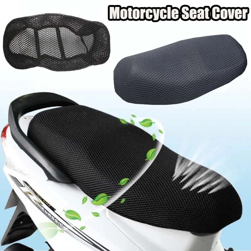 

Summer Cool 3D Mesh Motorcycle Seat Cover Breathable Scooter Seat Covers For PIAGGIO Liberty125 MP3 500 Medley Beverly 300 ZIP50