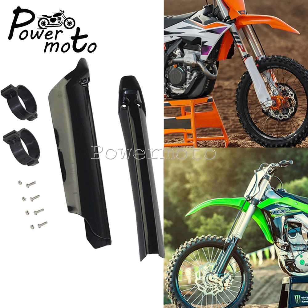 

55mm Enduro Shock Protector Covers Dirt Bike Front Fork Guard For Kawasaki Yamaha Honda Suzuki WRF YZF TTR WR CRF CR DRZ RM KLX