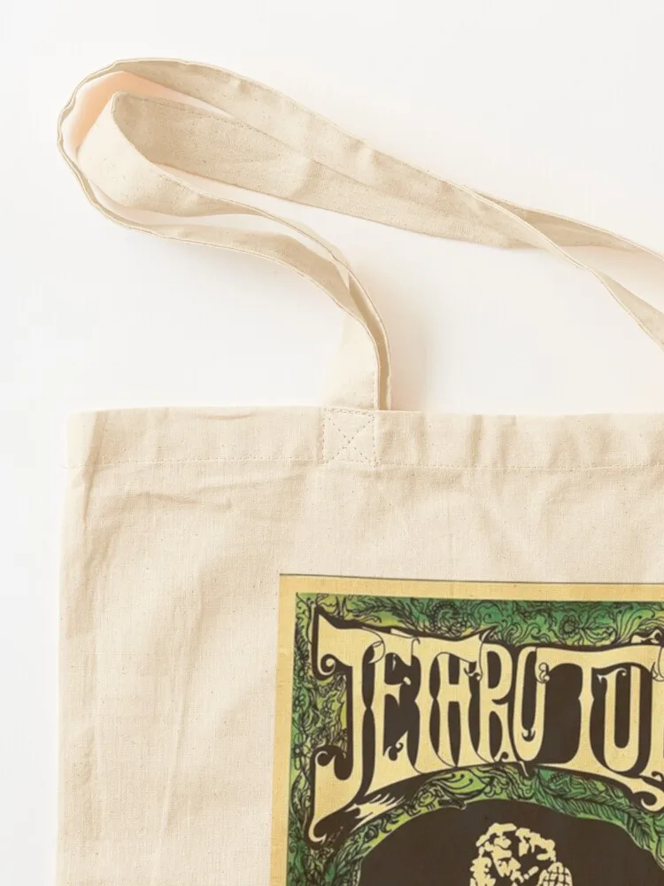 Jethro Tull no Frame Tote Bag กระเป๋าโท้ท กระเป๋าผู้หญิงหรูหรา ช้อปปิ้งนํากลับมาใช้ใหม่ได้ ผ้าแคนวาส